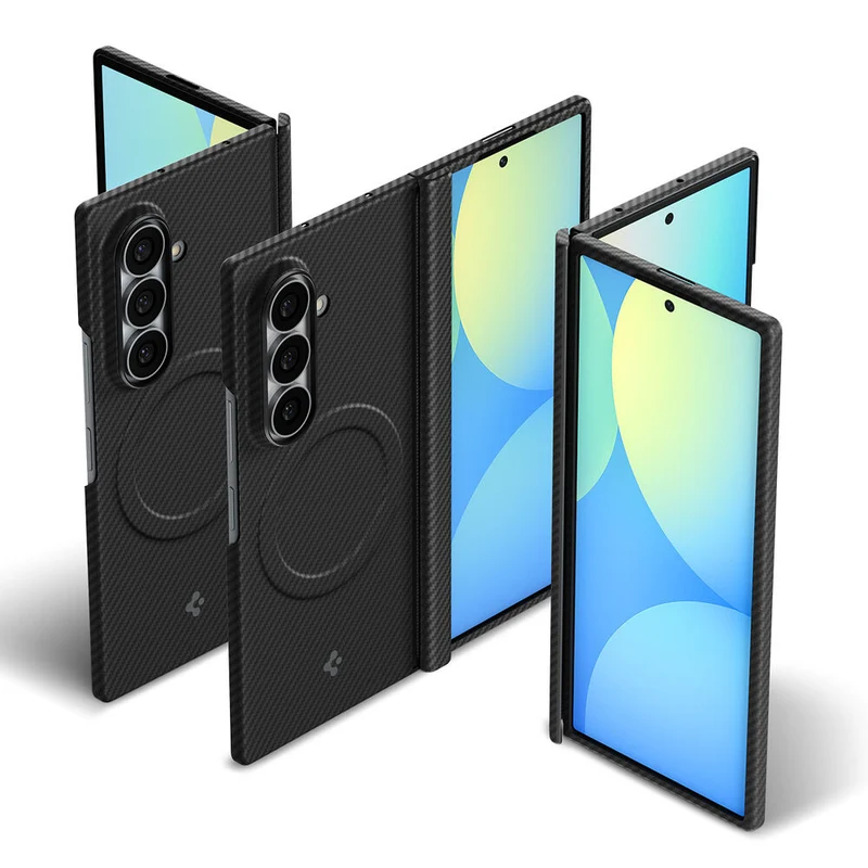 Spigen Galaxy Z Fold 8 Ultra Airskin Aramid (MagFit) Case (Black)