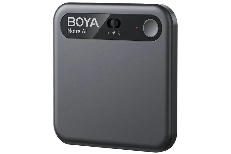 Boya Notra AI Voice Recorder: Smart Transcription and Meeting Summary
