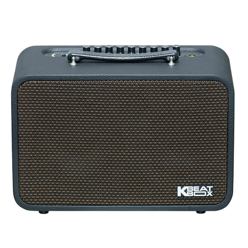 Soncamedia Kbeatbox CS-200PU V3 – Compact Karaoke Sound System | 80W RMS | Wireless Mics