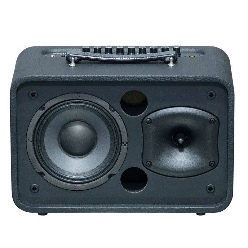 Soncamedia Kbeatbox CS-200PU V3 – Compact Karaoke Sound System | 80W RMS | Wireless Mics