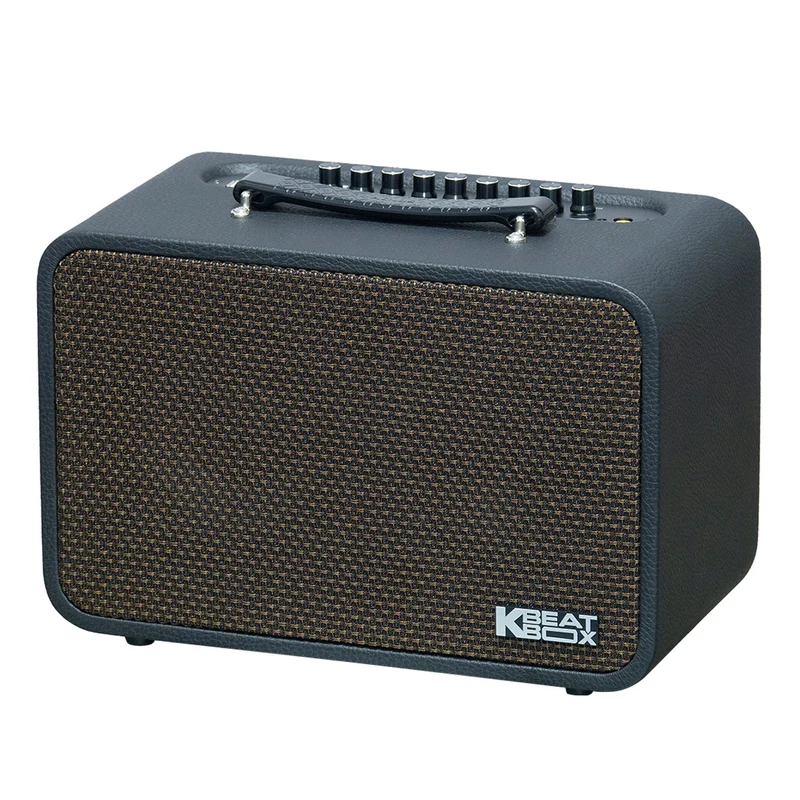 Soncamedia Kbeatbox CS-200PU V3 – Compact Karaoke Sound System | 80W RMS | Wireless Mics