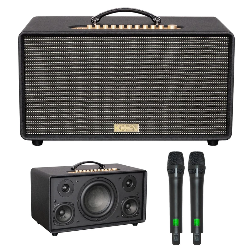 KBEATBOX FLAC 36 V2 Karaoke System | 200W RMS | Wireless Microphones