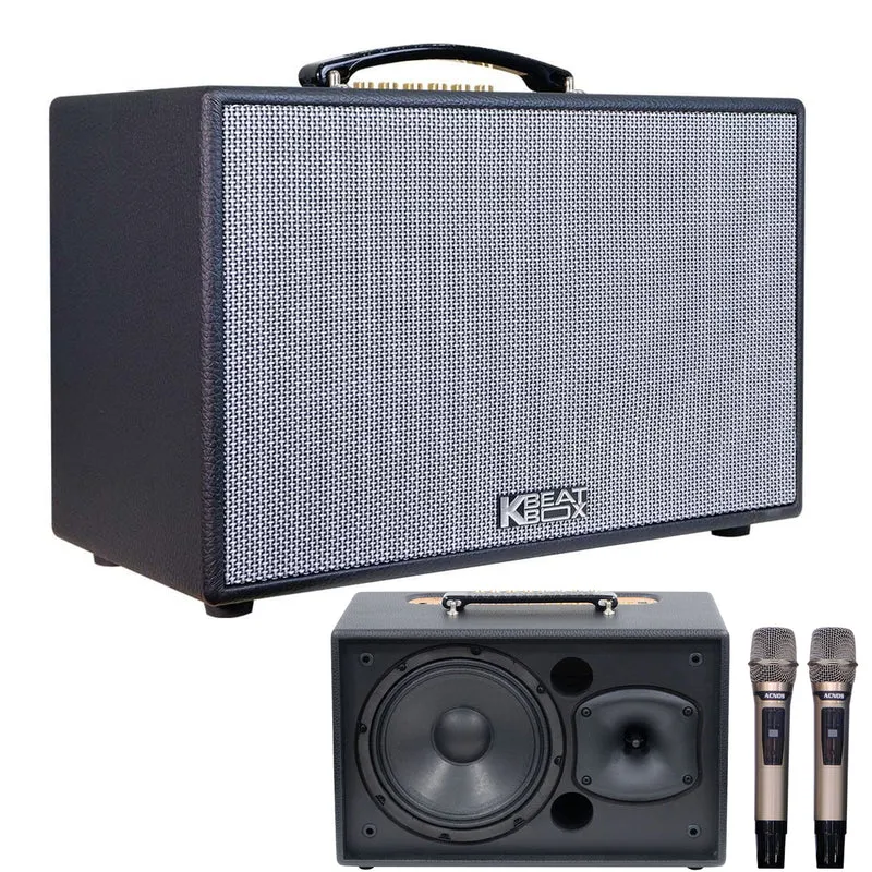 KBEATBOX CS-286Plus V2 Karaoke System | 70W RMS | Wireless Microphones