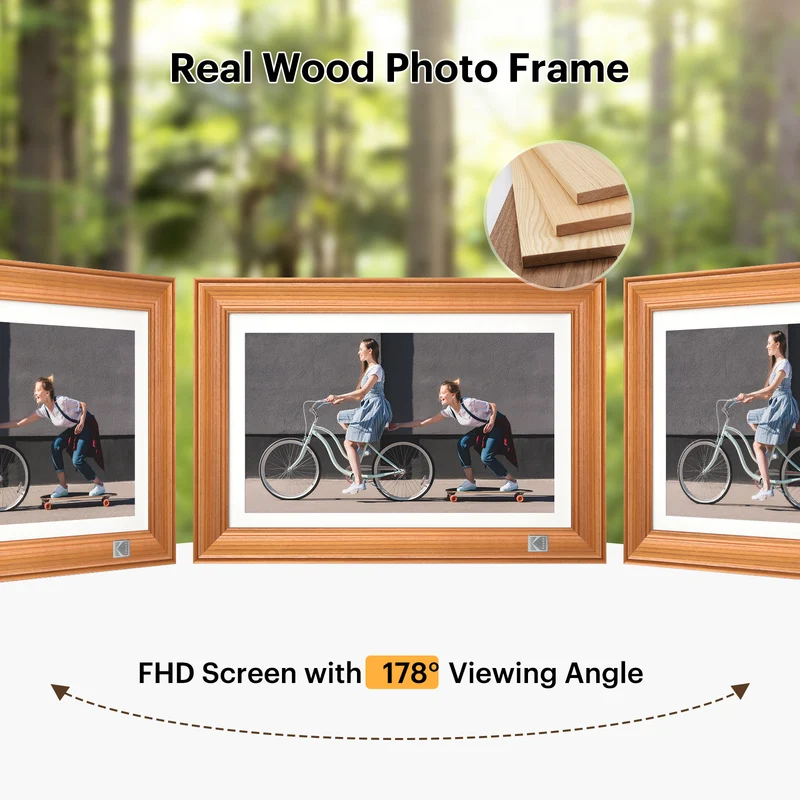 Kodak Classic Digital Photo Frame 14.1 inches Full HD Touchscreen and 32GB