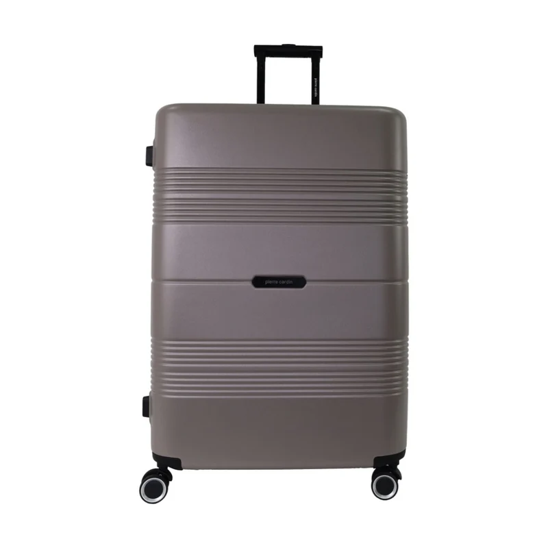 Pierre Cardin Medium 113L Travel Hard Shell Case Travel Luggage (Taupe)