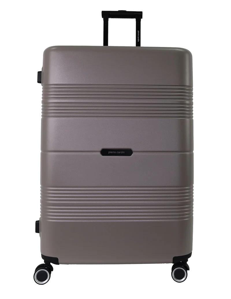 Pierre Cardin Medium 113L Travel Hard Shell Case Travel Luggage (Taupe)