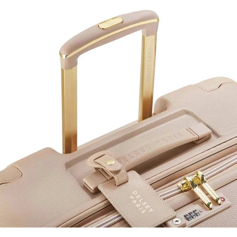 Delsey Luggage Chatelet Air 2.0 4-Wheel Suitcase Beige Rose/Gold 76cm