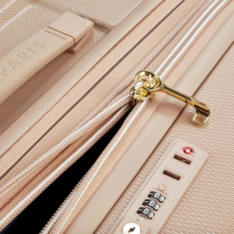 Delsey Luggage Chatelet Air 2.0 4-Wheel Suitcase Beige Rose/Gold 76cm