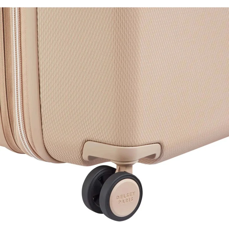 Delsey Luggage Chatelet Air 2.0 4-Wheel Suitcase Beige Rose/Gold 76cm