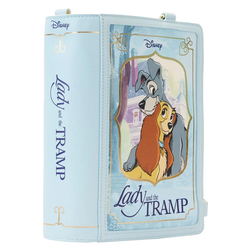 Loungefly Disney Lady and the Tramp - Book Convertible Crossbody Bag