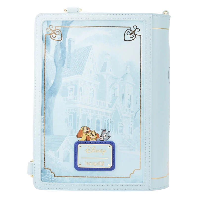 Loungefly Disney Lady and the Tramp - Book Convertible Crossbody Bag