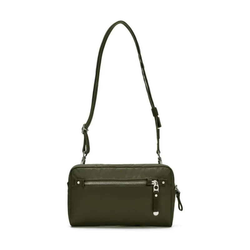 Pacsafe W Anti-Theft RFID Blocking Slashguard 3-in-1 Sling Bag Olive