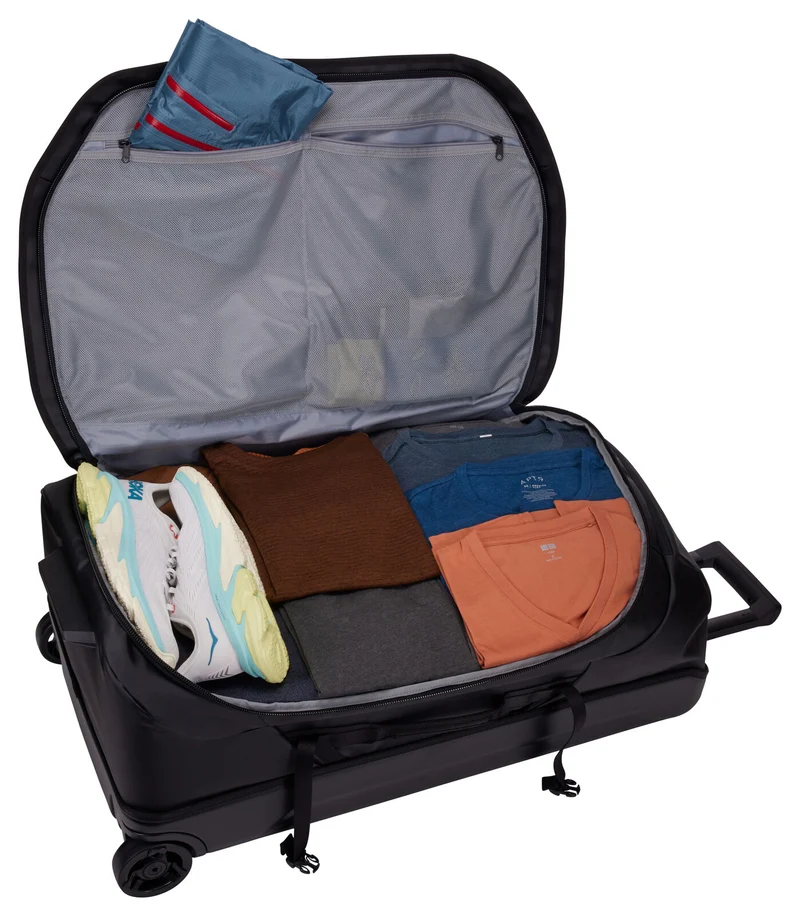 THULE Chasm Wheeled Duffel Travel Suitcase Luggage Bag 110L (Black)
