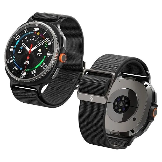 Spigen Galaxy Watch 9 / 8 40mm/44mm/Classic 46mm Lite Fit Band (Black)