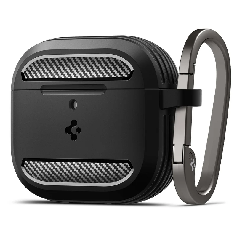 Spigen AirPods 5 / 4 Rugged Armor Case (Black)