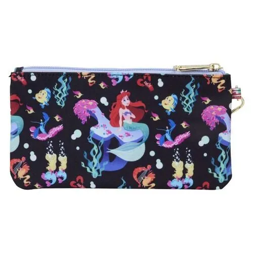 Loungefly Disney The Little Mermaid (1989) - 35th Anniversary Life is the Bubbles Nylon Purse