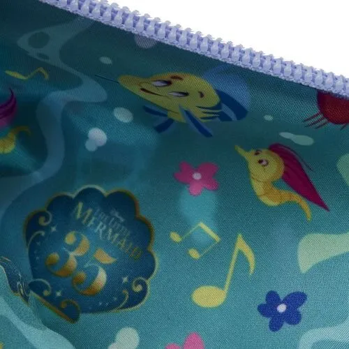 Loungefly Disney The Little Mermaid (1989) - 35th Anniversary Life is the Bubbles Nylon Purse