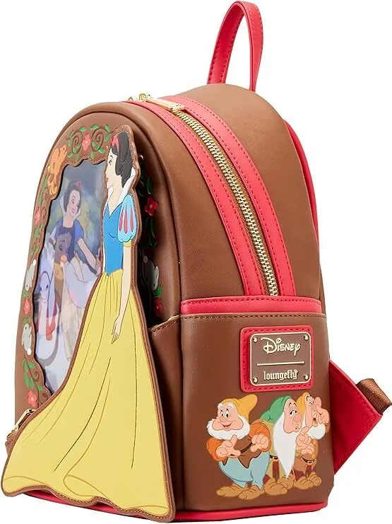 Loungefly Disney Snow White and the Seven Dwarfs - Princess Series Mini Backpack