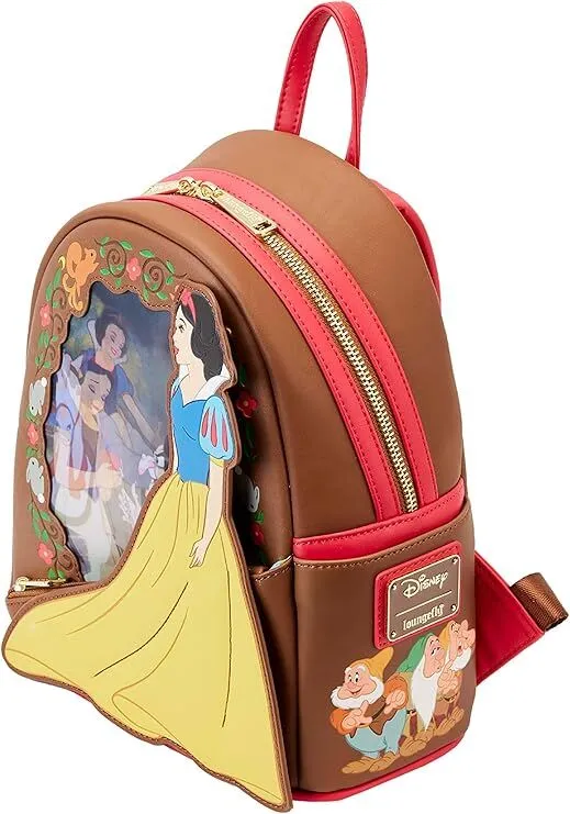 Loungefly Disney Snow White and the Seven Dwarfs - Princess Series Mini Backpack
