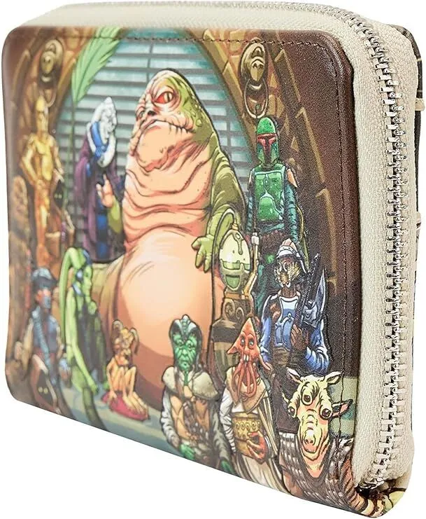 Loungefly Star Wars - 40th Anniversary Return of the Jedi Jabba's Palace Zip Around Wallet