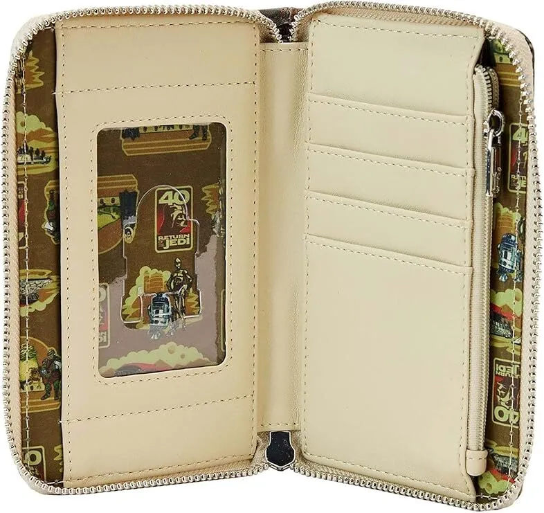 Loungefly Star Wars - 40th Anniversary Return of the Jedi Jabba's Palace Zip Around Wallet