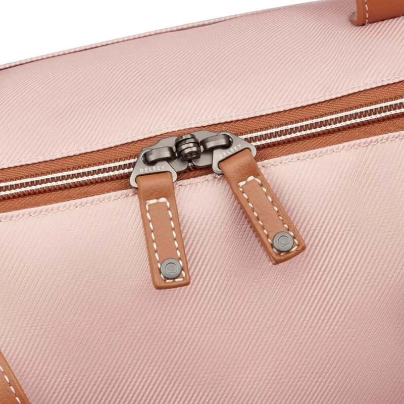Delsey Luggage Chatelet Air 2.0 Tote Bag Recycled Material Lockable Zip Pink
