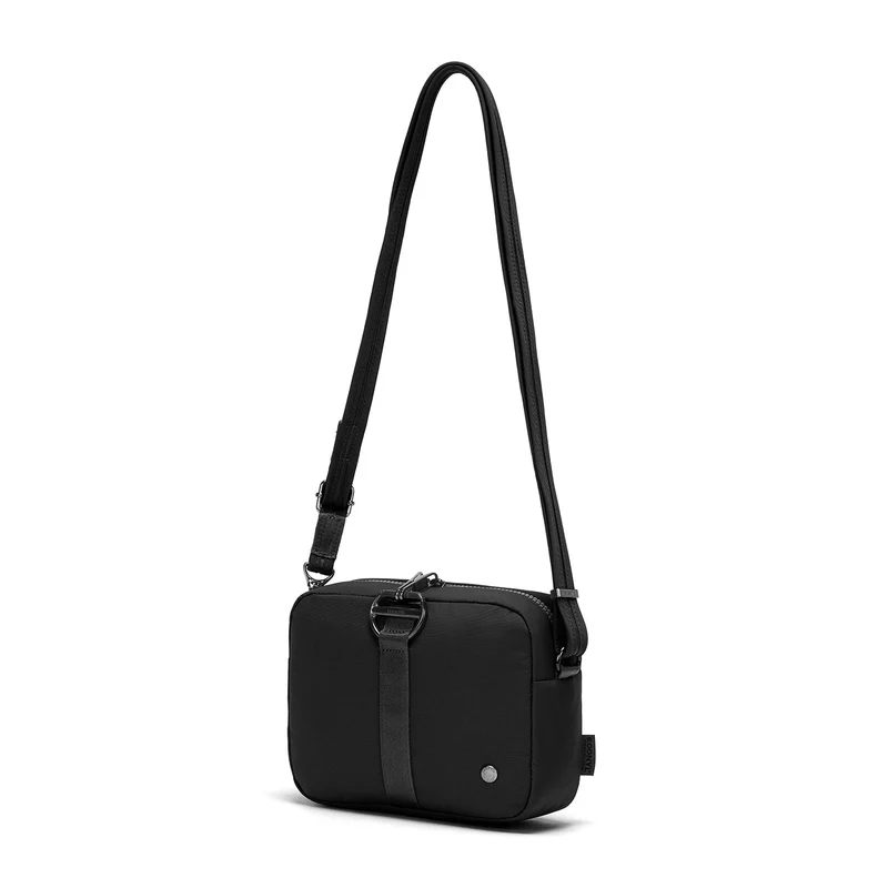 Pacsafe Citysafe CX Econyl Anti-Theft Square Crossbody Bag - Black
