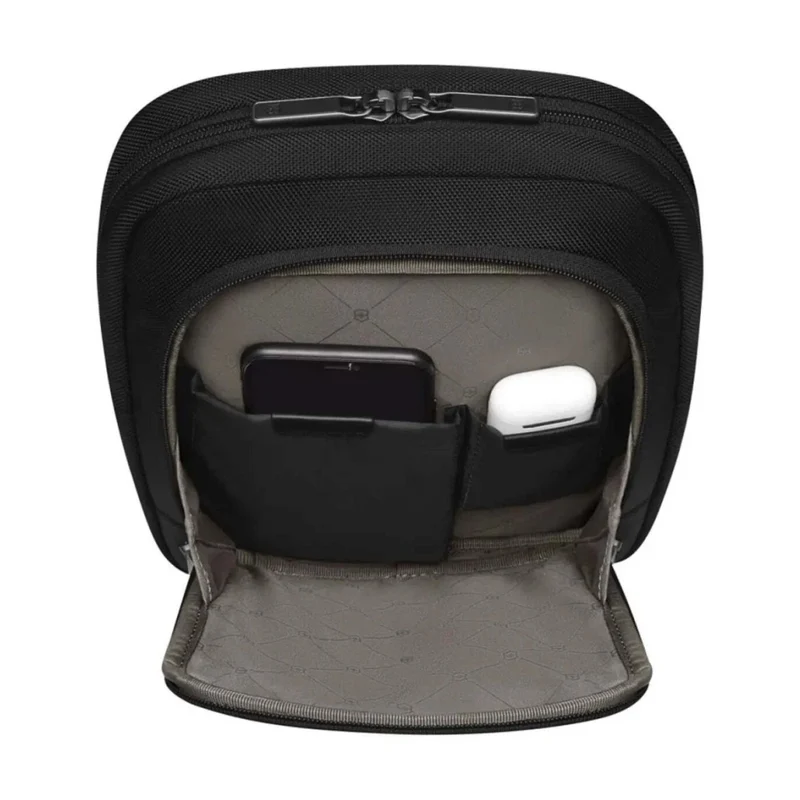 Victorinox Werks Traveler 7.0 Expandable 14" Laptop Crossbody Bag Black
