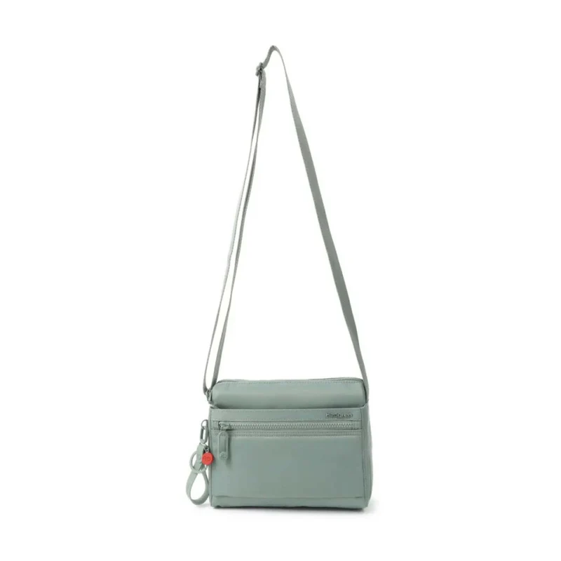 Hedgren Eye Neo RFID Pocket Recycled Water Repellent Crossbody Bag Green Milieu