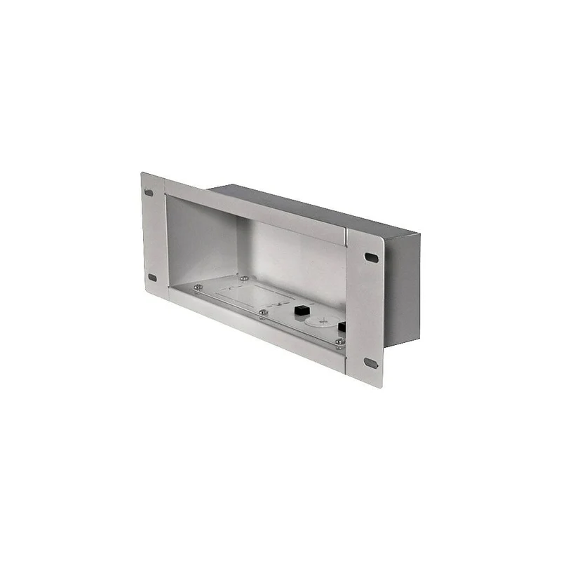 Peerless-AV Boîte accessoires murale de gestion de câbles et de stockage alimentation encastrée IBA3, blanc