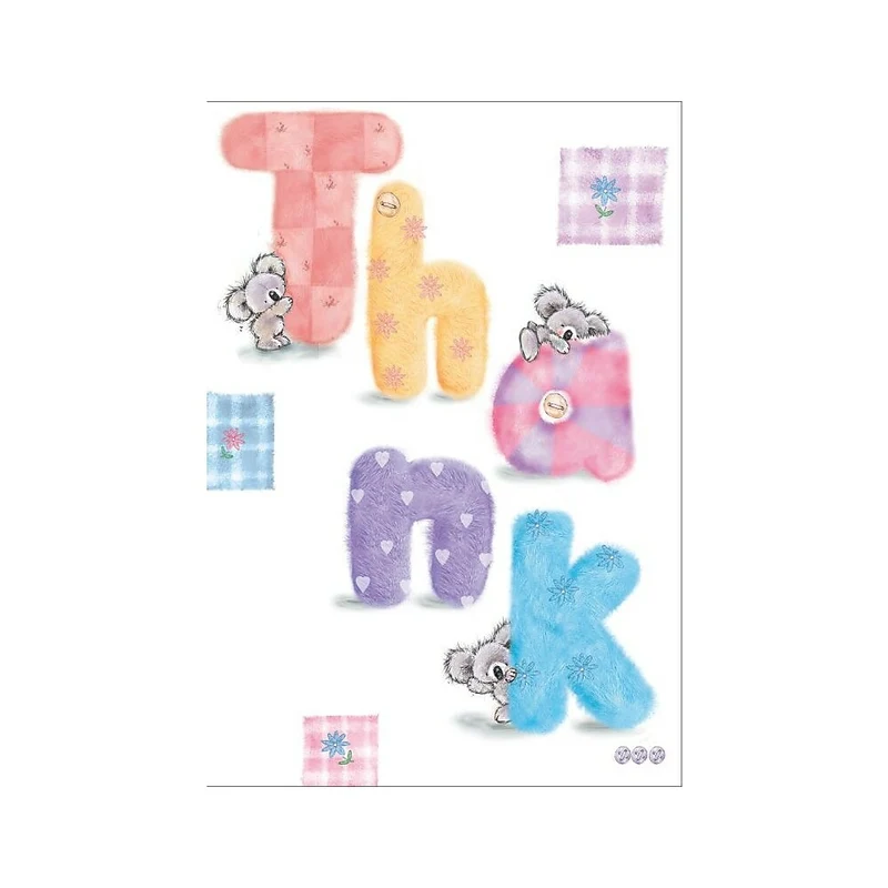 Thank You Cards, Thank You - 12 Pack