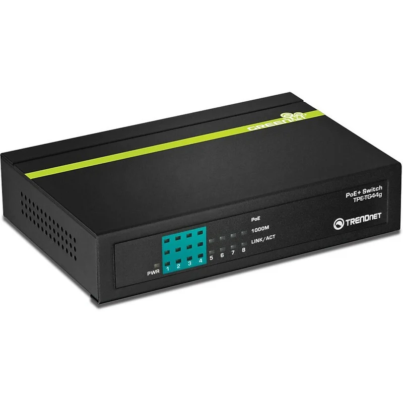 TRENDnet 8-Port Greennet Gigabit PoEPlus Switch