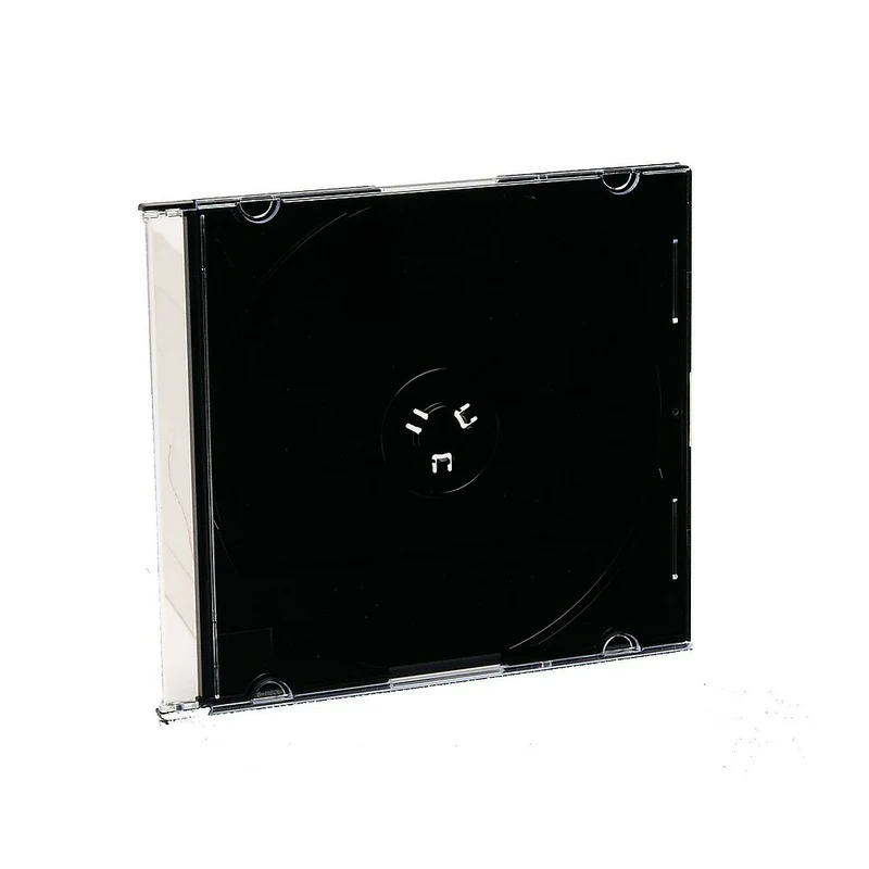 Verbatim – CD/DVD avec boîtiers minces, noir, 200/paquet (748931)