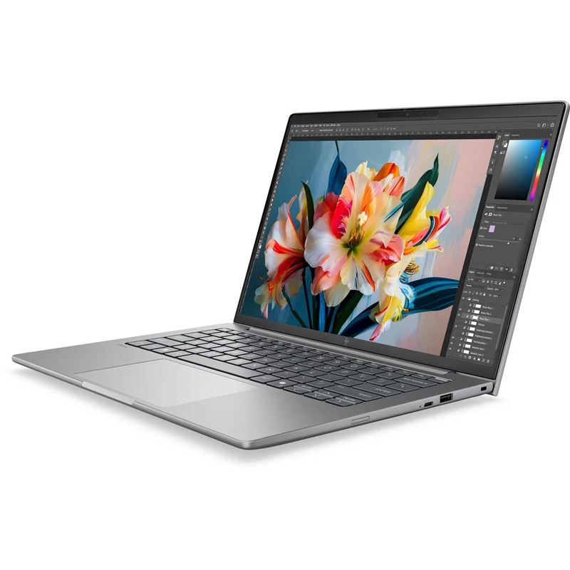 HP ZBook 8 G2i 14" Touchscreen Laptop - Intel Ultra 7 366H - Nvidia RTX PRO 500 - 32 GB RAM - 1 TB SSD - Win 11 P- Bl -Silver