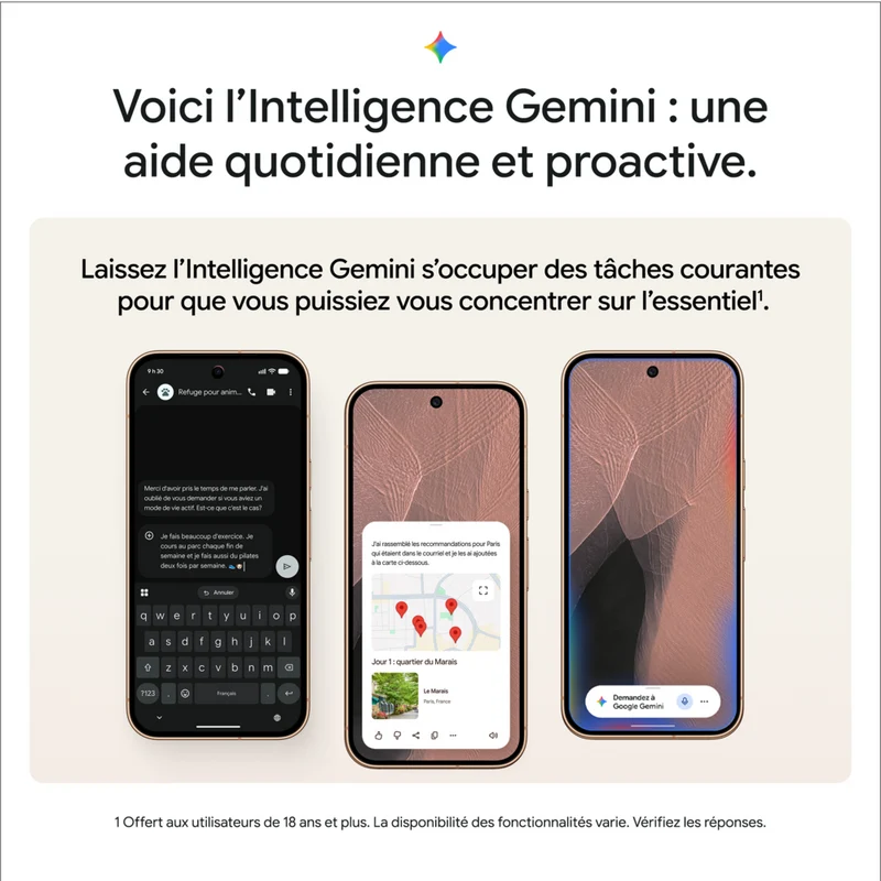 Google - Pixel 11 Pro XL - 256 Go - Rose cendré - Bell et Virgin Plus