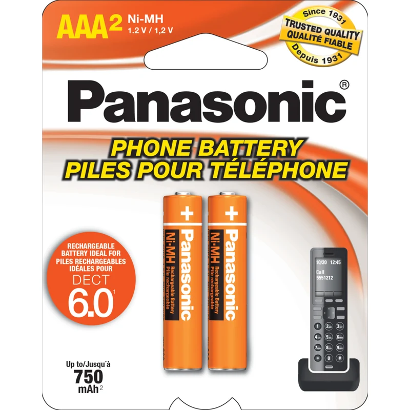 Panasonic HHR-4DPA/2B Replacement Phone Battery