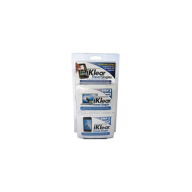 iKlear, IK-TS20, 20 Travel Singles with cloths