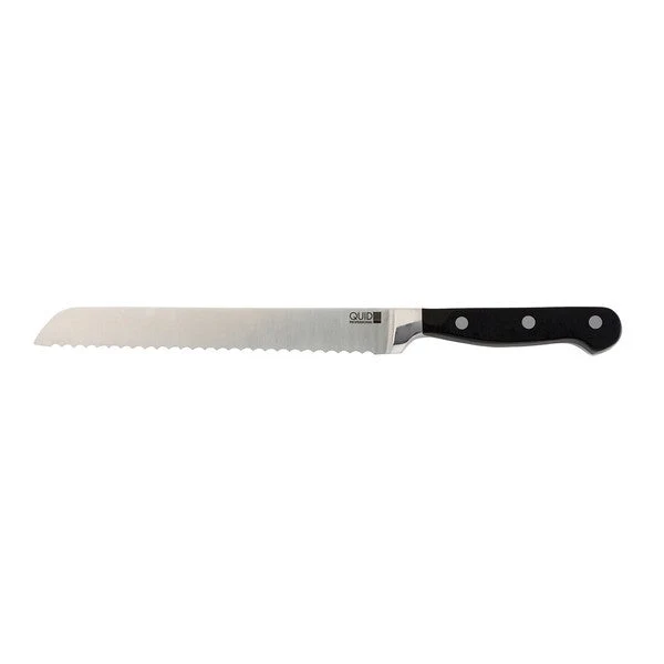 Bread Knife Quid Professional Inox Chef Black (20 cm)