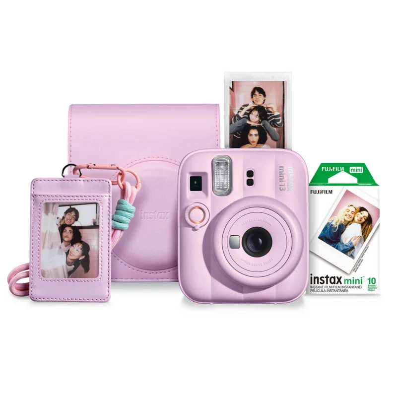 FUJIFILM - Ensemble avec appareil instantané instax mini 13 - Rose bonbon