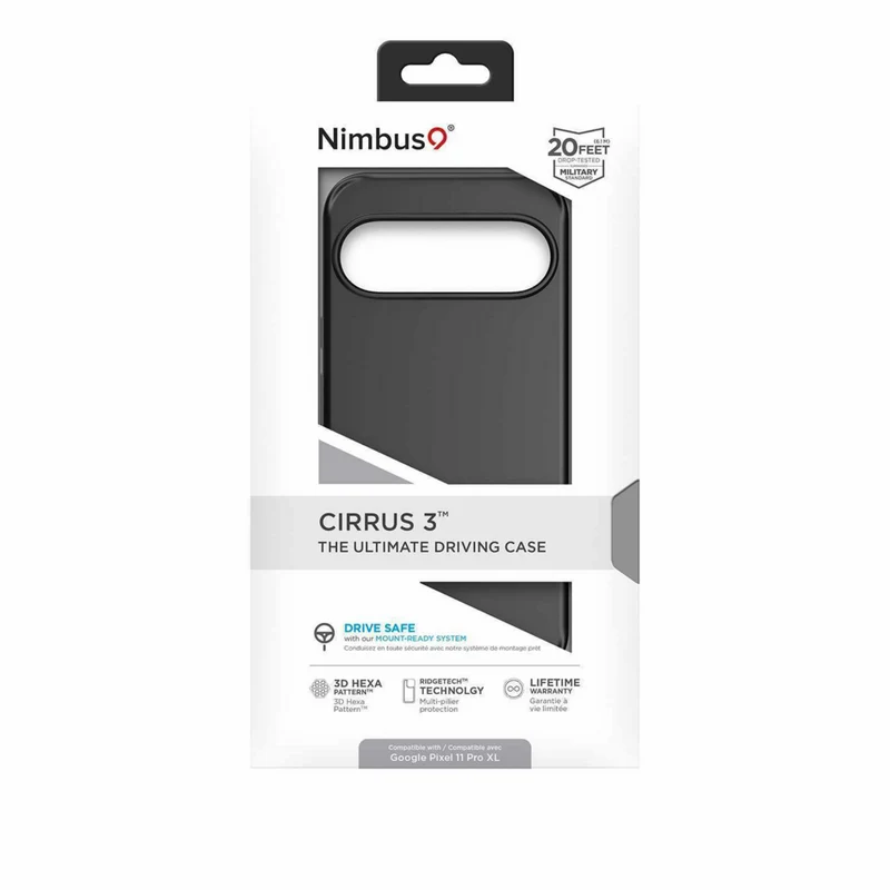 Nimbus9 Cirrus 3 Premium MagSafe Case for Pixel 11 Pro XL - Black