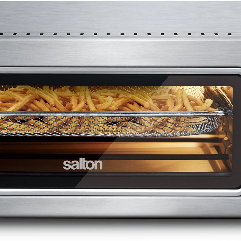 Salton Pizzadesso Professional Air Fryer Pizza Oven with Peel - Stainless Steel