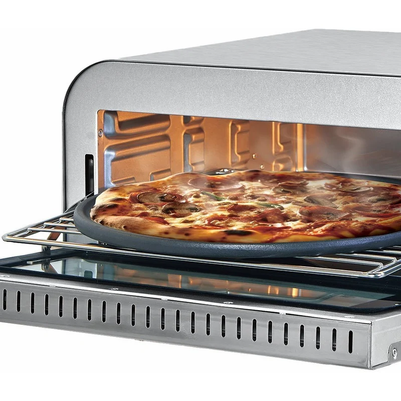 Salton Pizzadesso Professional Air Fryer Pizza Oven with Peel - Stainless Steel