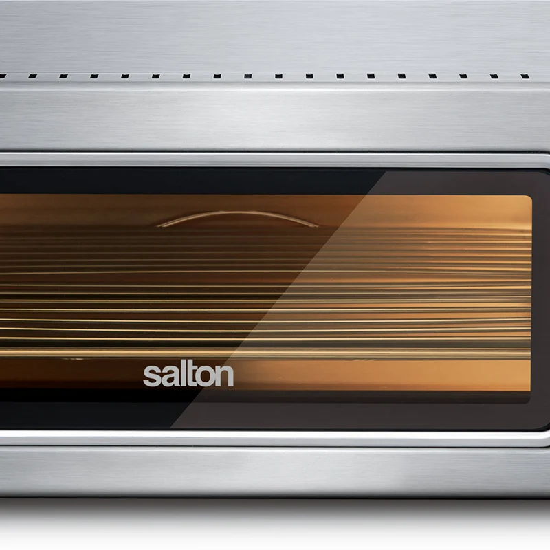 Salton Pizzadesso Professional Air Fryer Pizza Oven with Peel - Stainless Steel