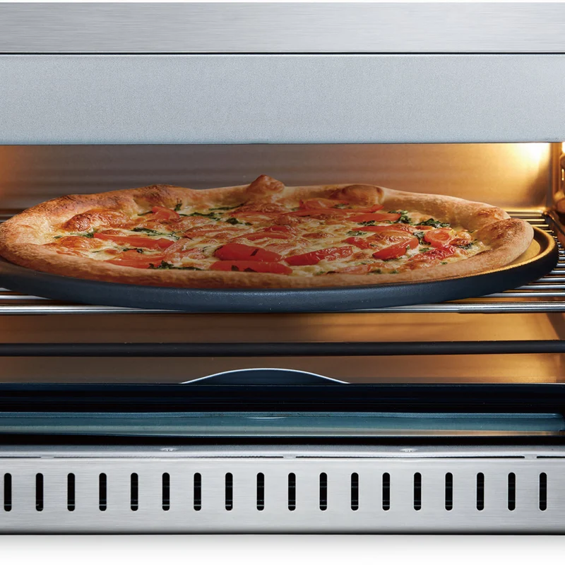 Salton Pizzadesso Professional Air Fryer Pizza Oven with Peel - Stainless Steel