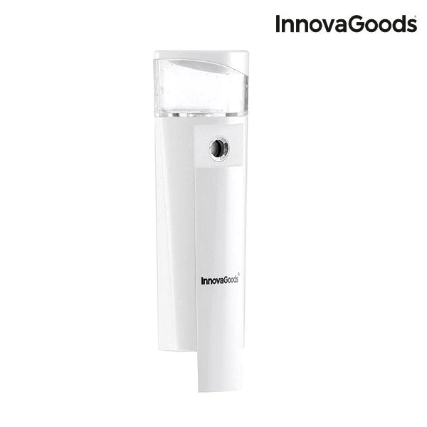 InnovaGoods 3-in-1 Nanospray Disinfectant and Facial Atomiser with Power Bank
