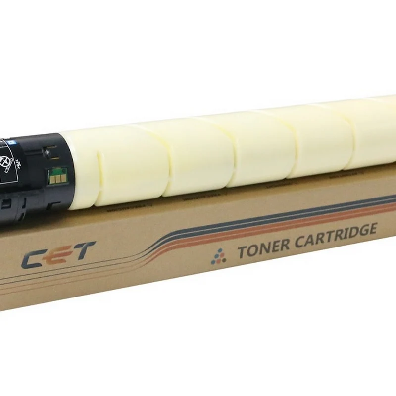 CET Konica Minolta Bizhub C454/554/454e/554e TN-512Y Toner Cartridge - Standard Yield - Yellow