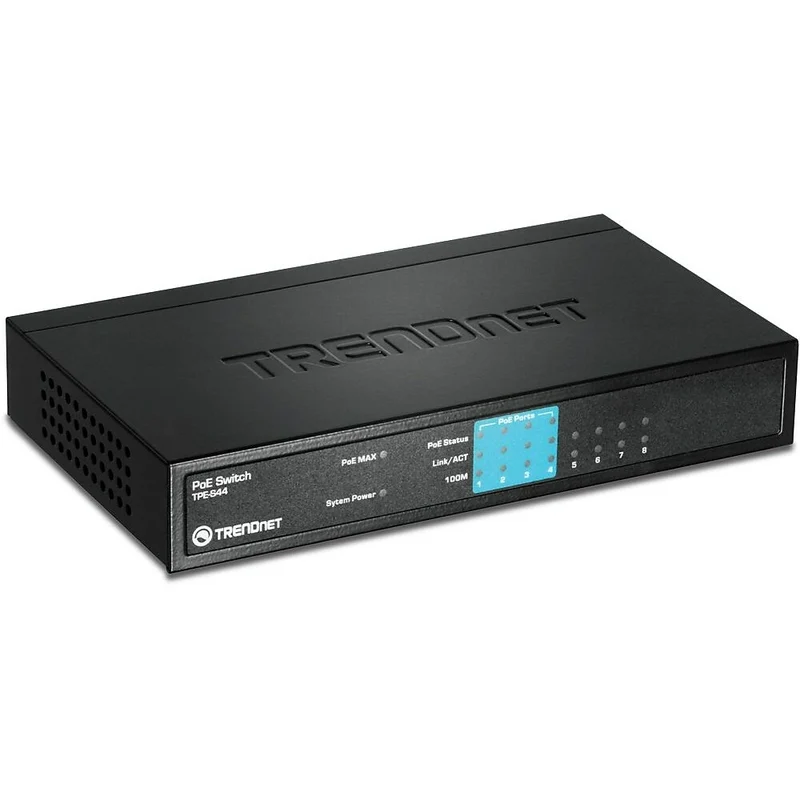 TRENDnet - Commutateur PoE 10/100Mbps à 8 ports