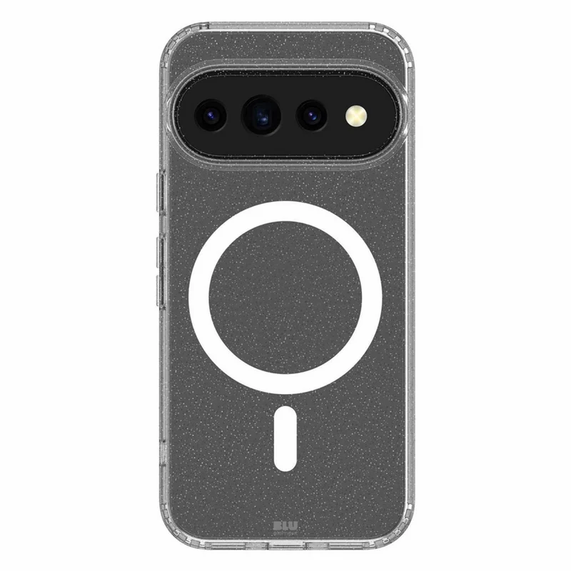 Blu Element Dropzone Rugged Glitter Case with Magnets for Pixel 11 - Clear
