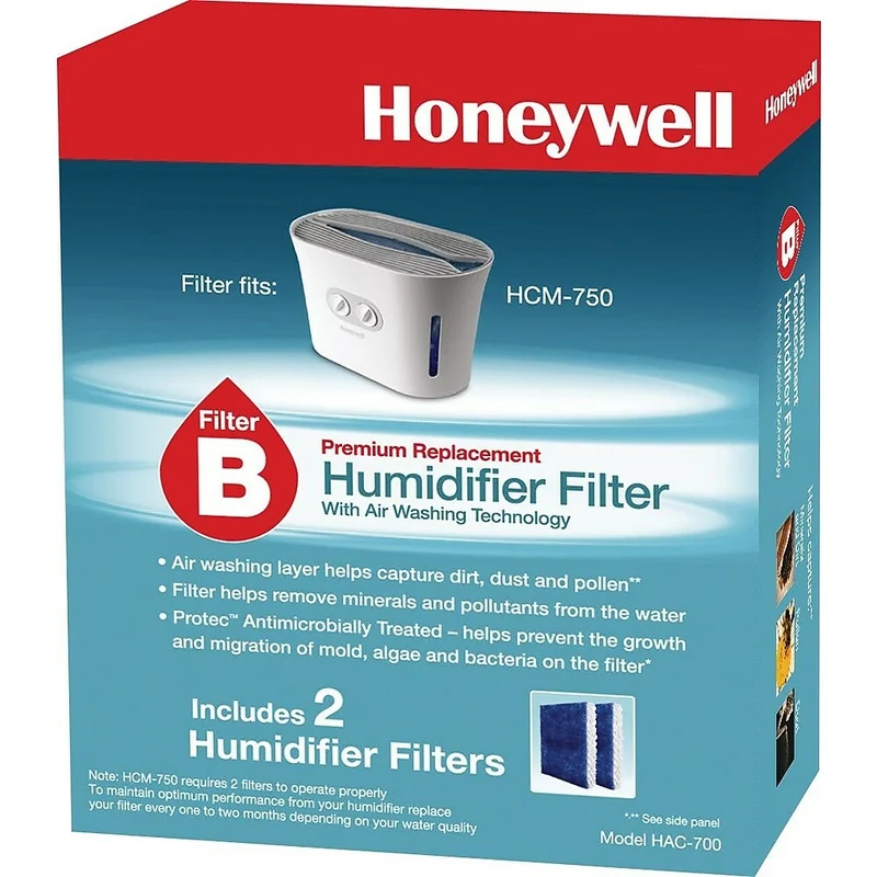 Honeywell - Filtre de rechange pour humidificateur à chargement sur le dessus