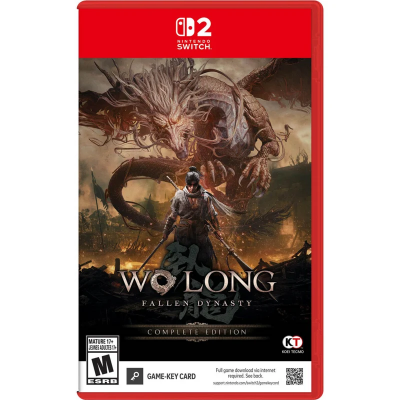 Wo Long: Fallen Dynasty Complete Edition for Nintendo Switch 2 (Game-Key Card)
